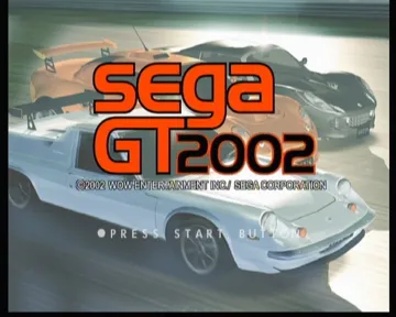 Sega GT 2002 (USA) screen shot title